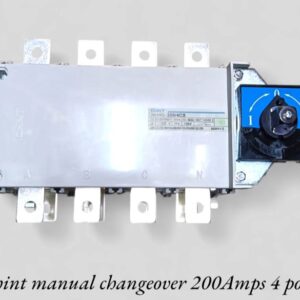 Chint manual Changeover 200Amps 4 pole